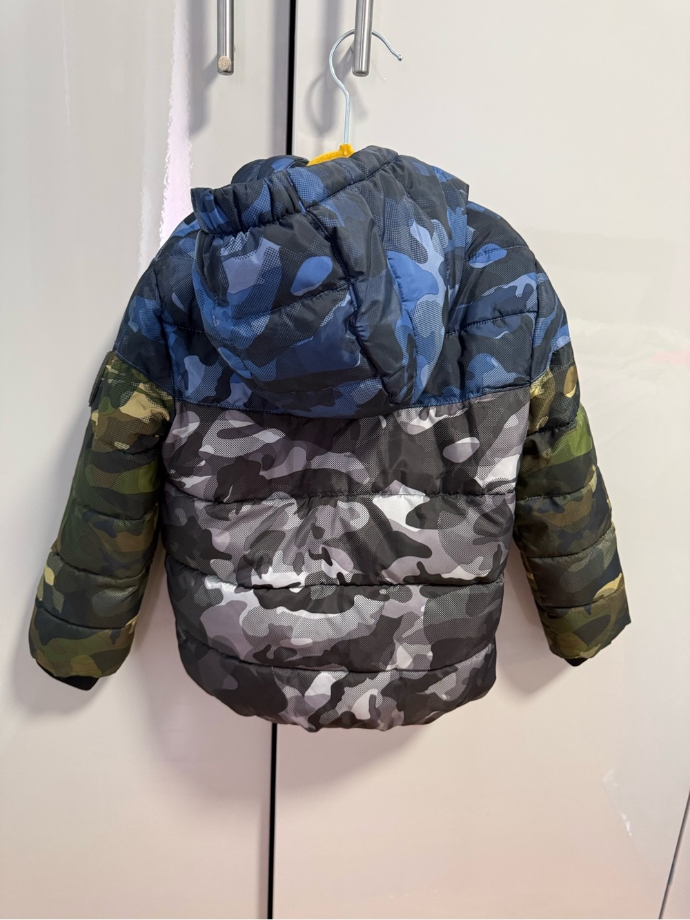 3-4T Nike Kids Camo Colorblock Puffer Jacket - Picture 6 of 9